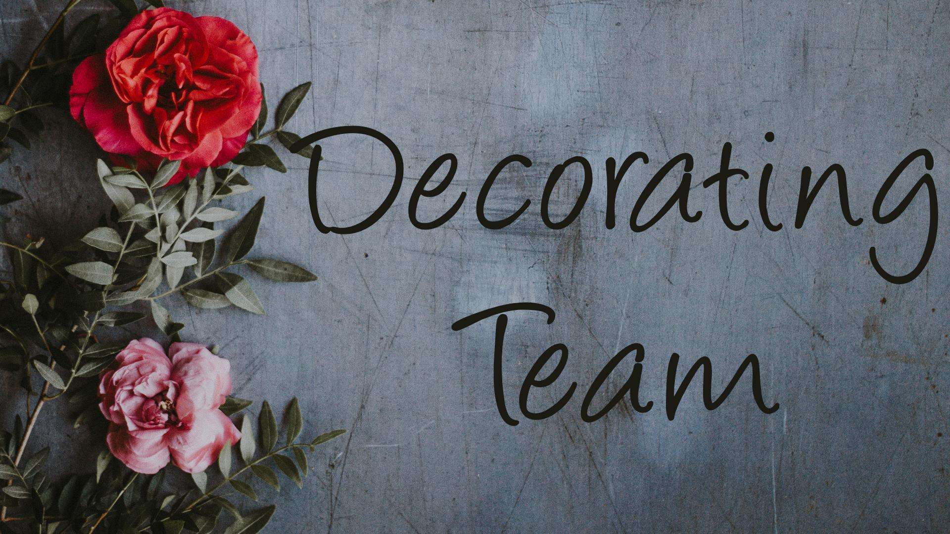 Decorating Team First Congregational Church of Ossipee