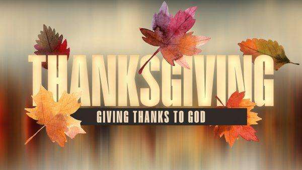 Giving Thanks Always for All Things Image