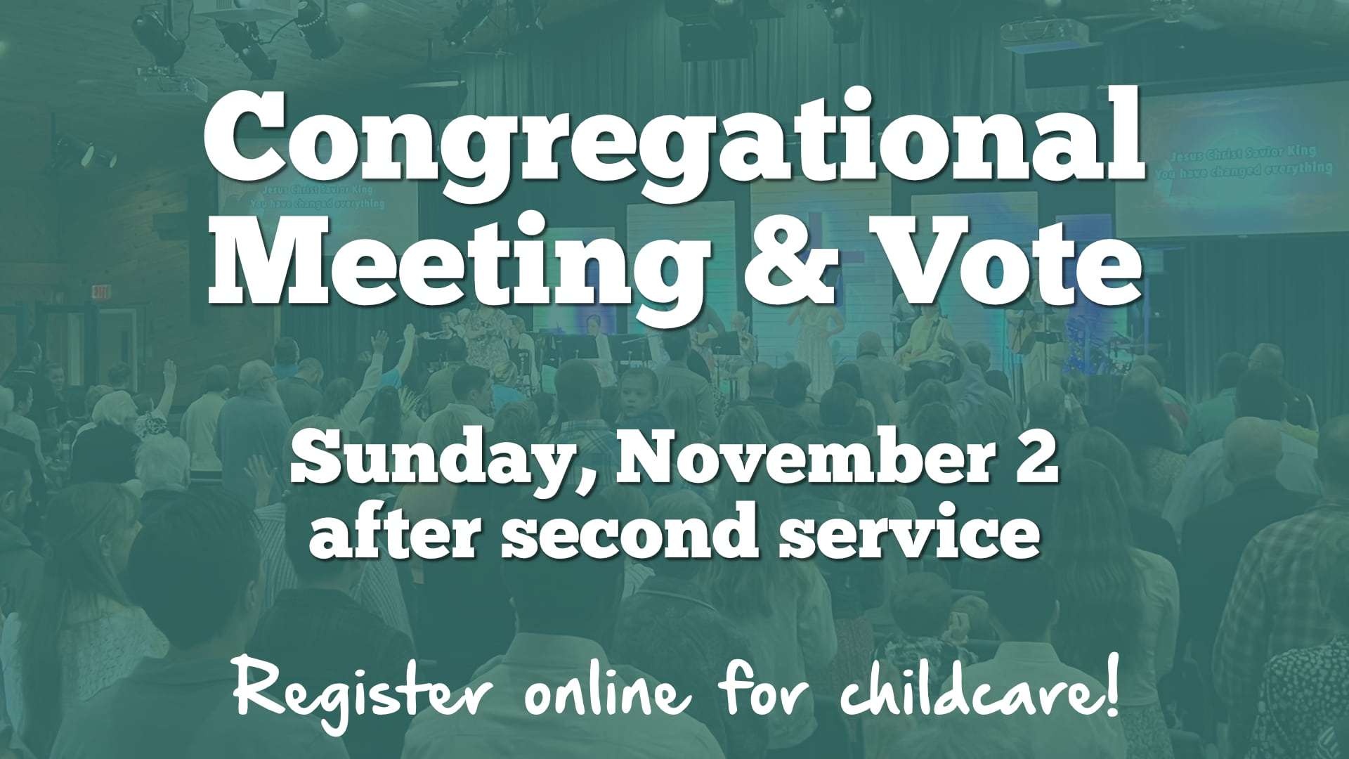 Congregational Meeting & Vote