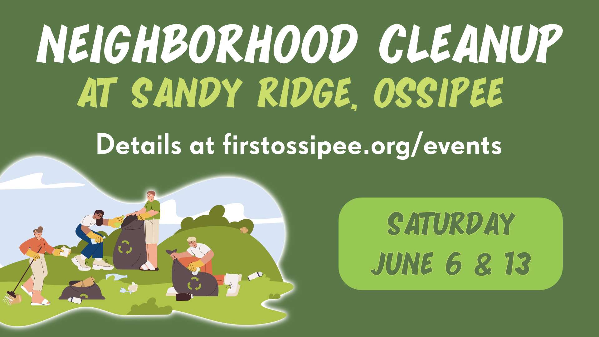 Sandy Ridge Cleanup