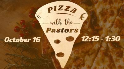 Pizza With the Pastors